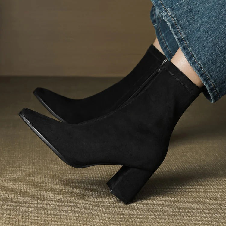 Celinne Paris Suede Boots