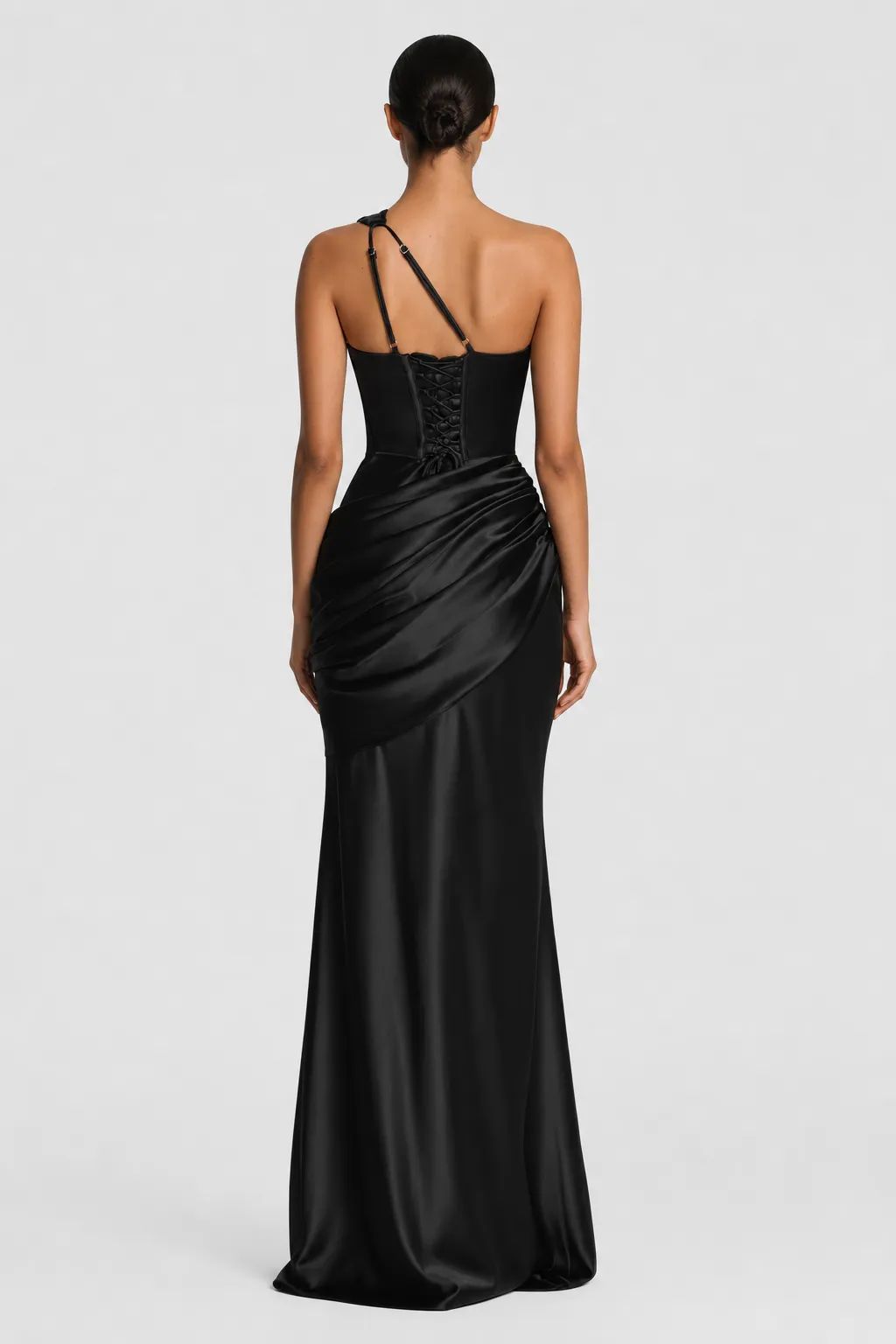 Velara — The One-Shoulder Sculpting Gown