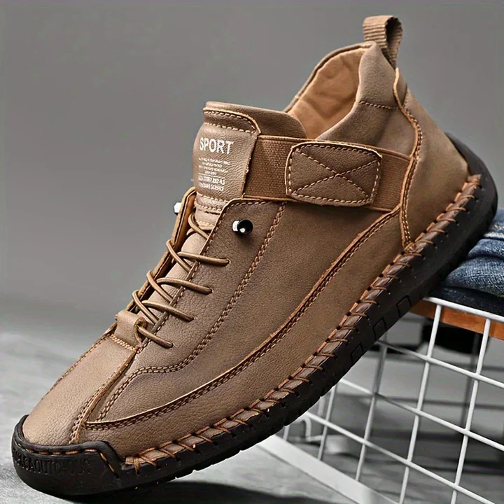 LEONA – BLACK CASUAL COMFORT WALKING SHOES