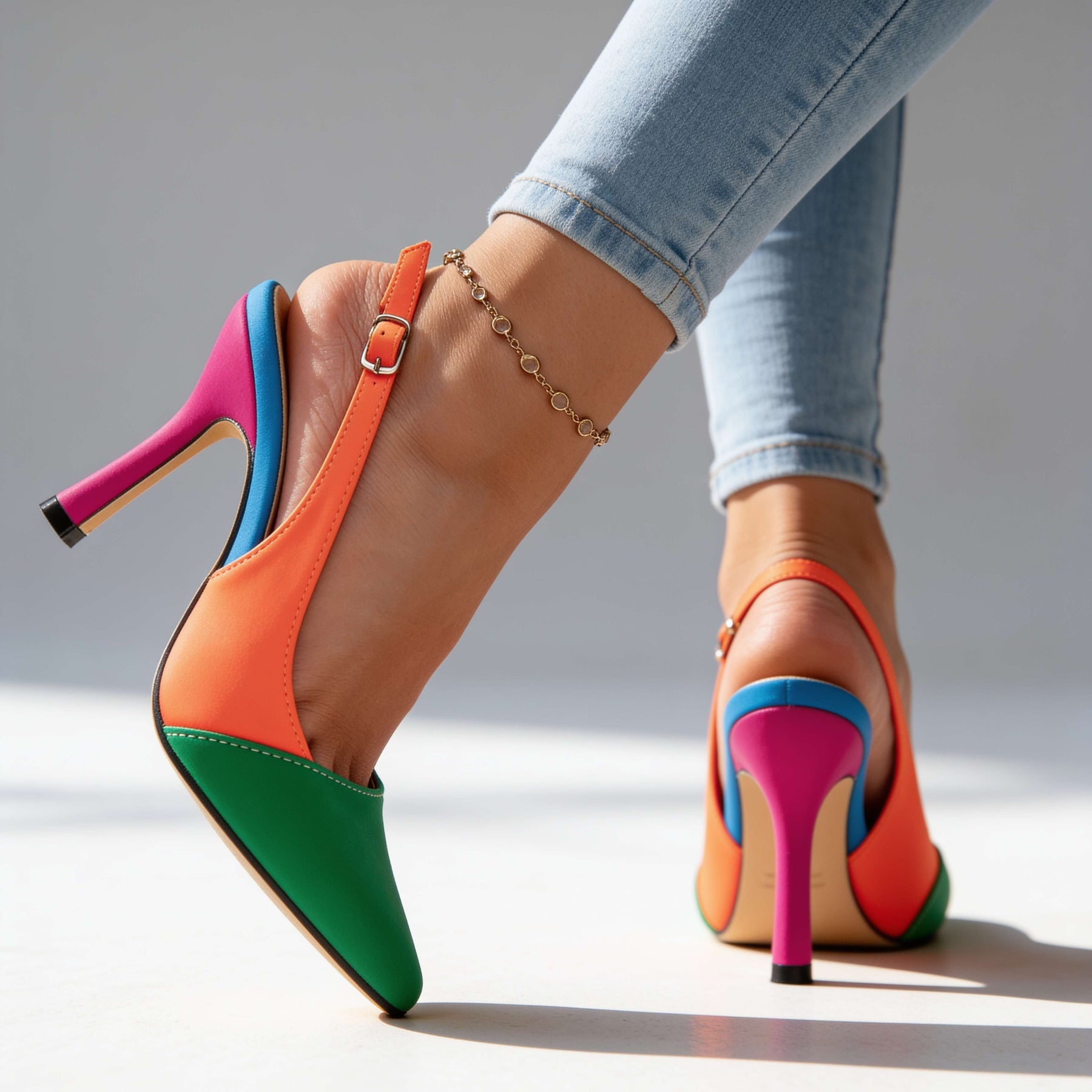Layla Slingback Heels