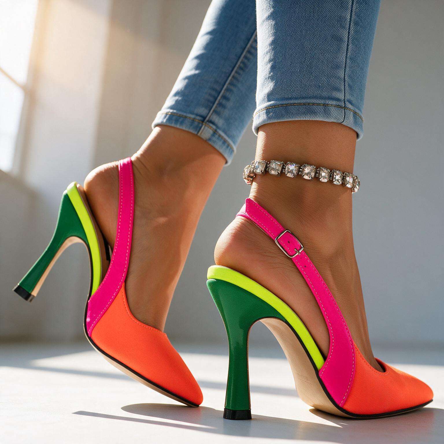 Layla Slingback Heels