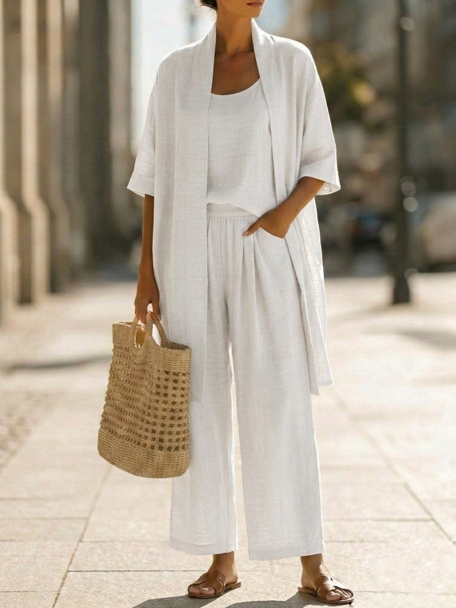 Isa | Effortless Three-Piece Set