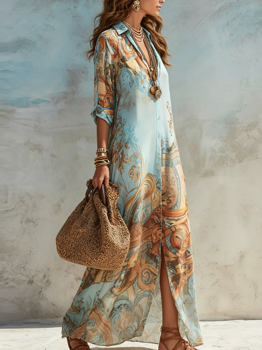 The Liora Shirt Dress