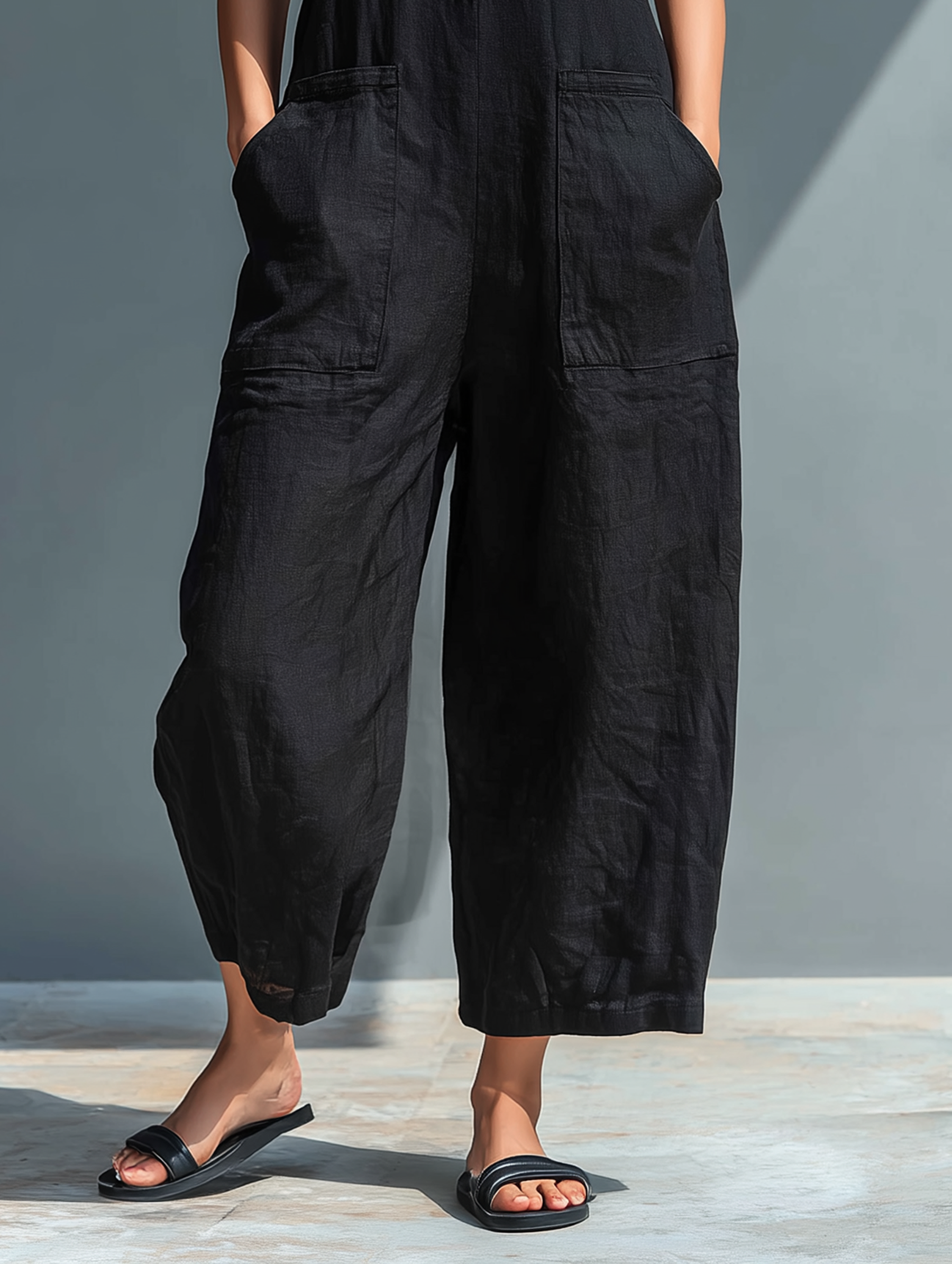 The Yvaine Linen Jumpsuit