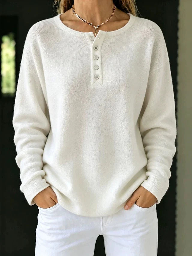 Victoria | Women’s Knitted Ribbed Sweater